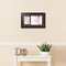ArtToFrames Collage Photo Picture Frame with 1 - 5x7, 8x10 inch Openings, Framed in Black with Over 62 Mat Color Options and Regular Glass (CSM-3926-166)